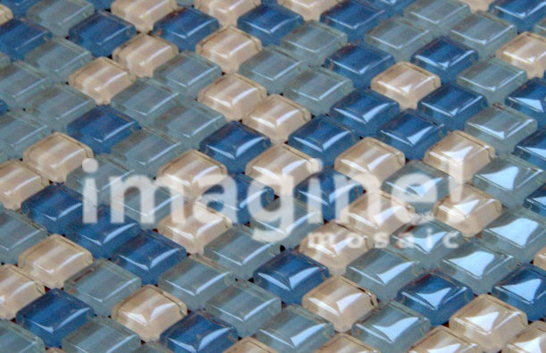 Imagine Mosaic Стекло Стеклянная мозаика HS0991 30x30 — фото 2