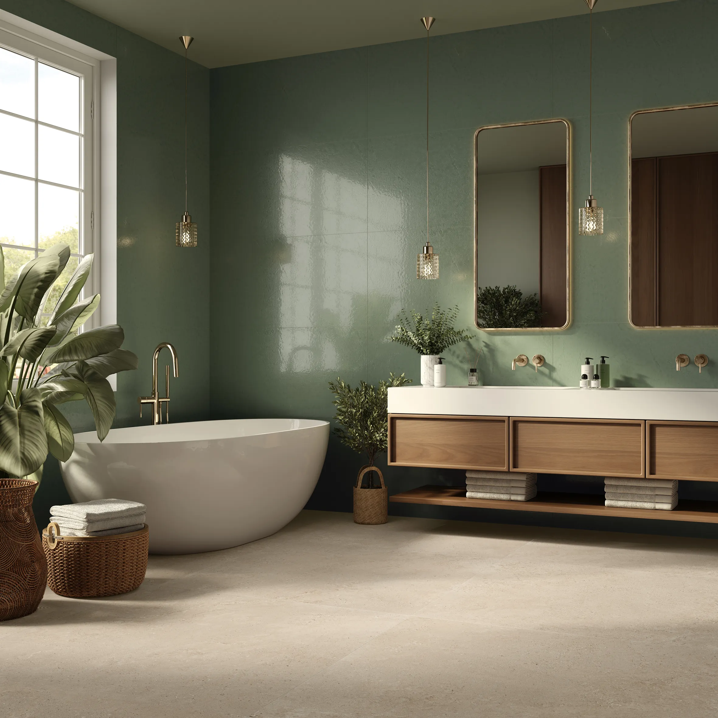 Фото в интерьере Imola Ceramica Cromia