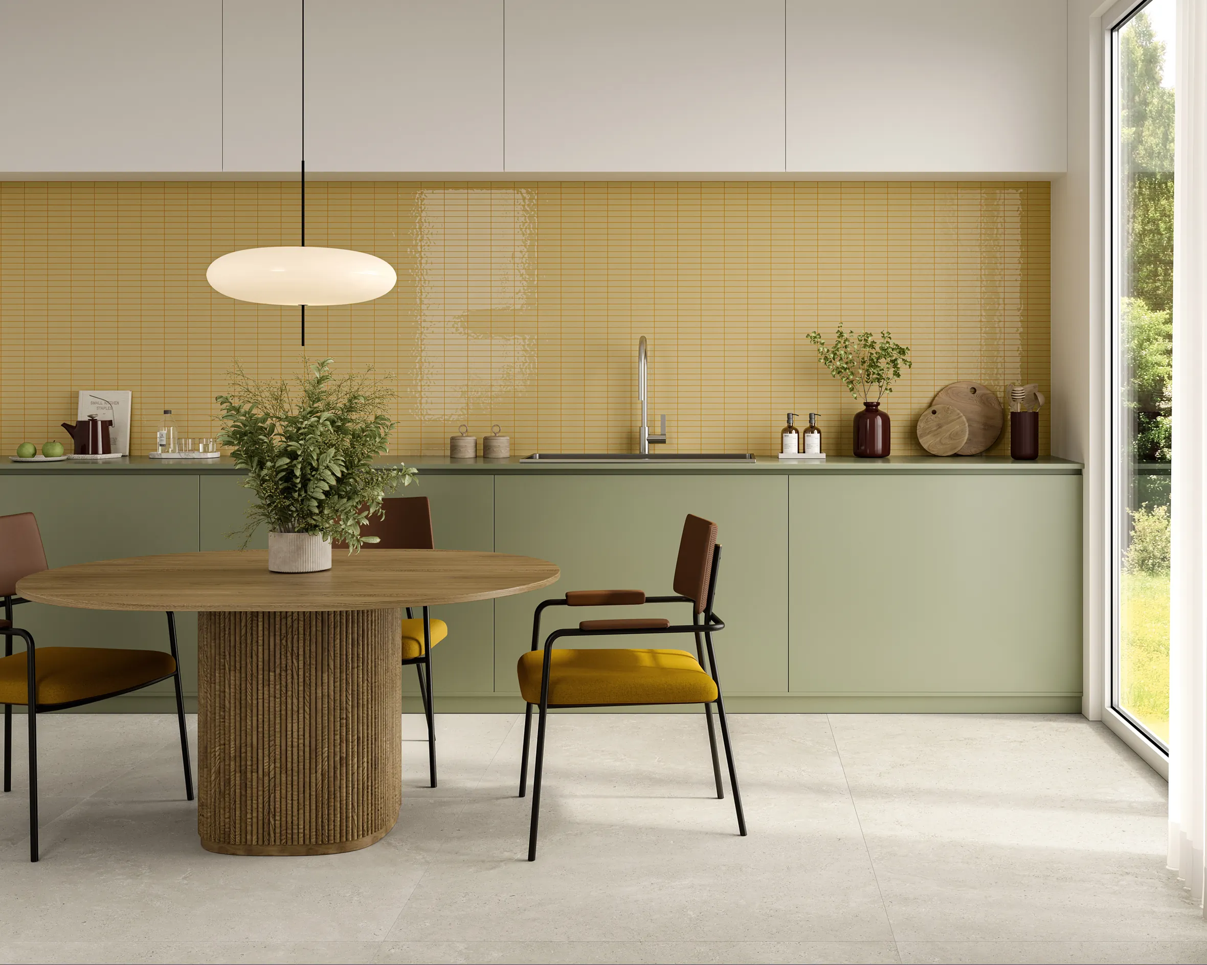 Фото в интерьере Imola Ceramica Cromia