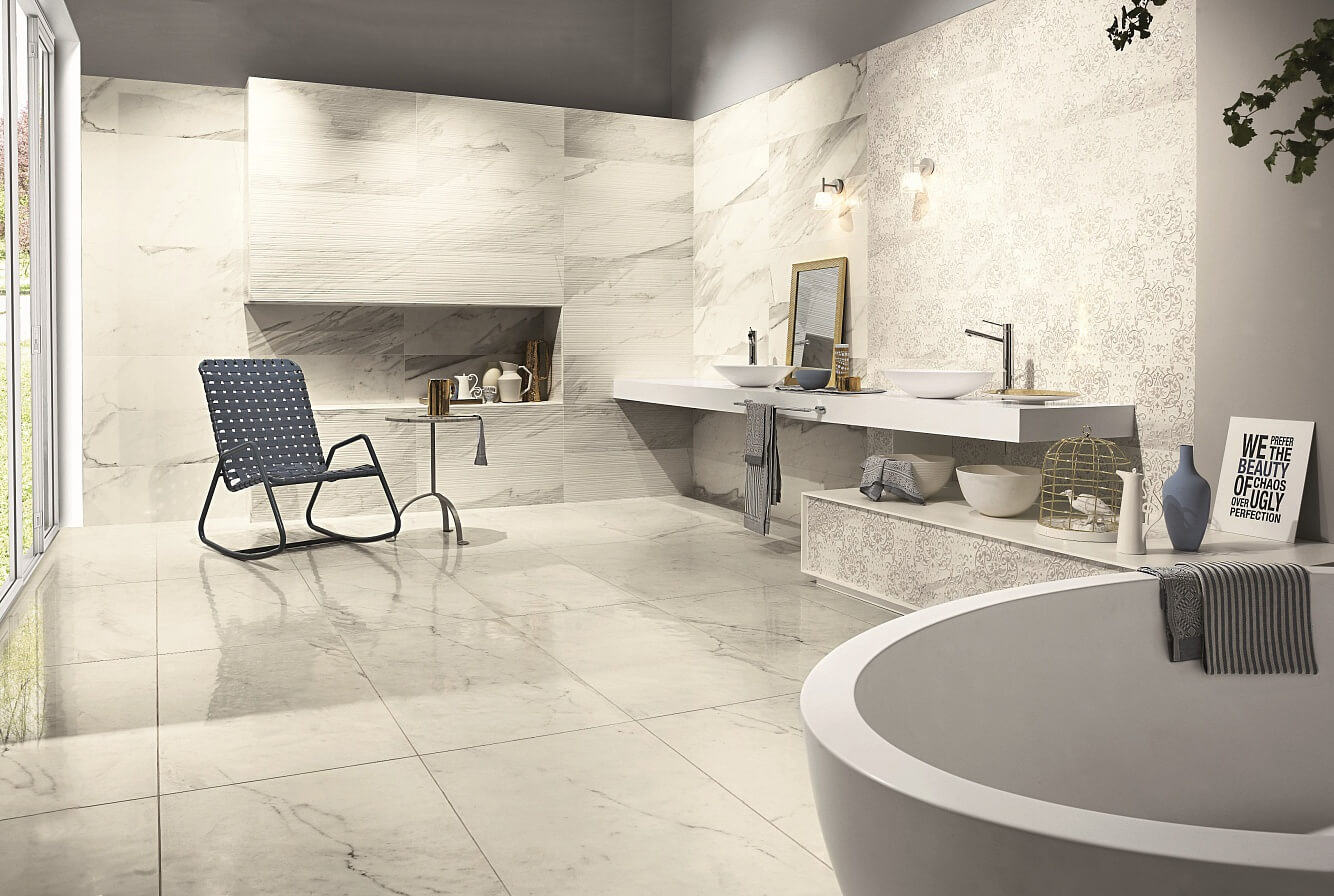 Фото в интерьере для ванной Impronta Italgraniti White Experience