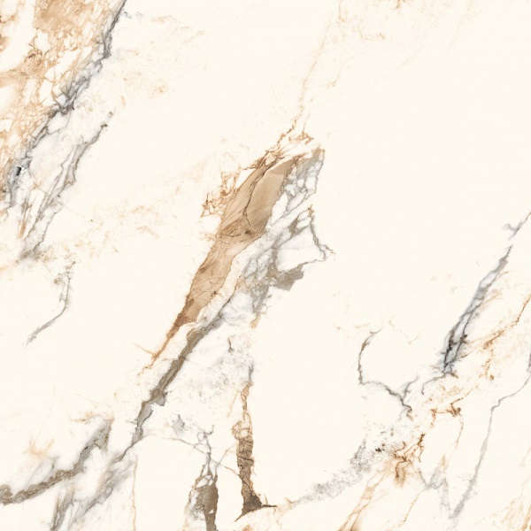 Напольная Italica Porcelain Slab Tiles Culcutta bishkek gold polished 120х120 — фото 3
