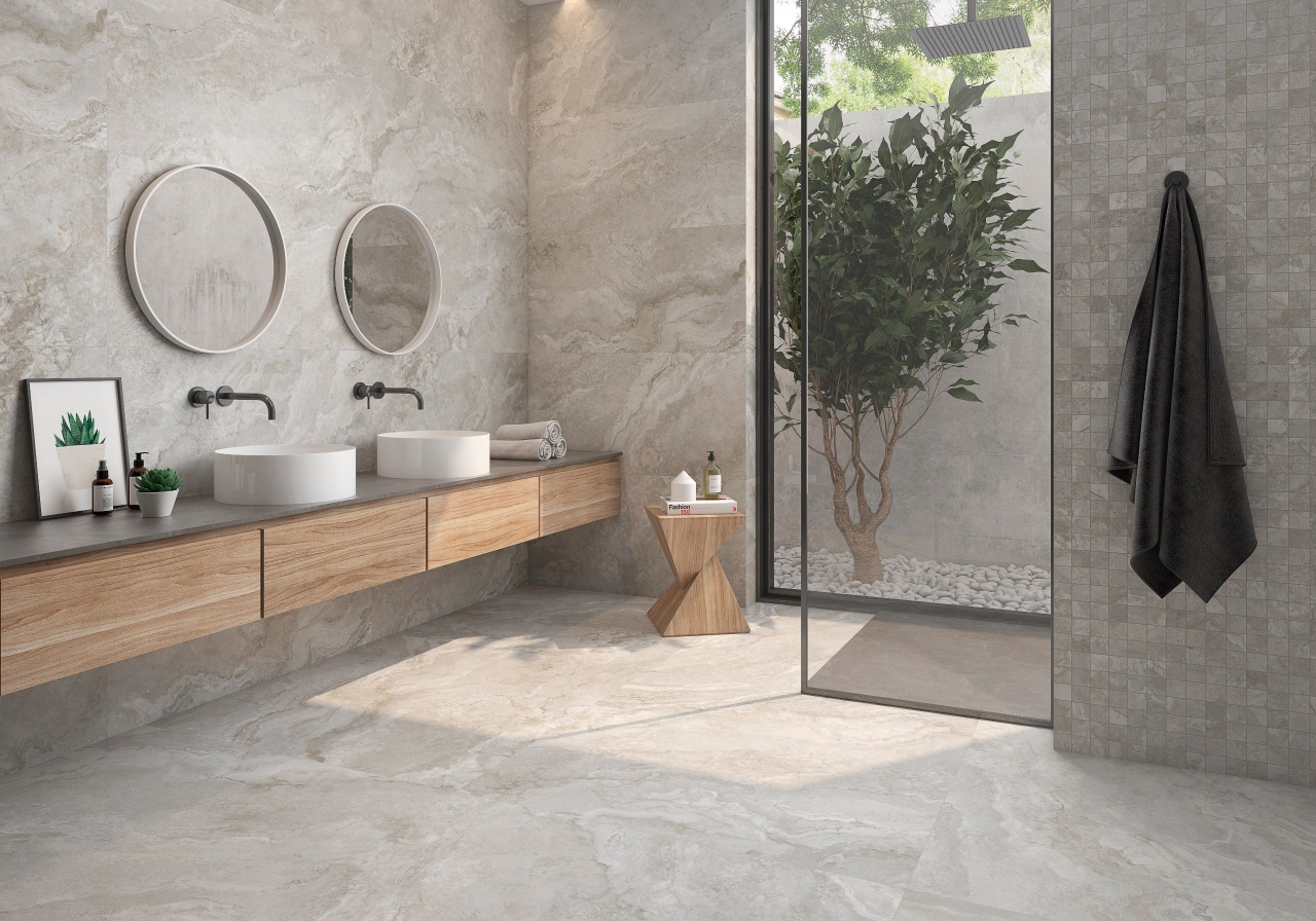 Фото в интерьере для душа Jano Tiles Casone