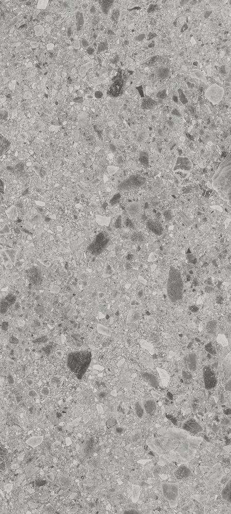 Матовый Janye Slab Керамогранит Stone Terrazzo Light Grey str 120x270 — фото 2