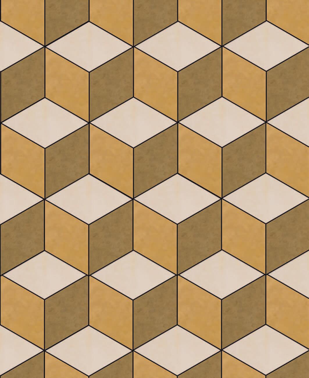 Керамическая Jet Mosaic Cube Loft Мозаика из керамогранита CE02 25х28,9 — фото 2