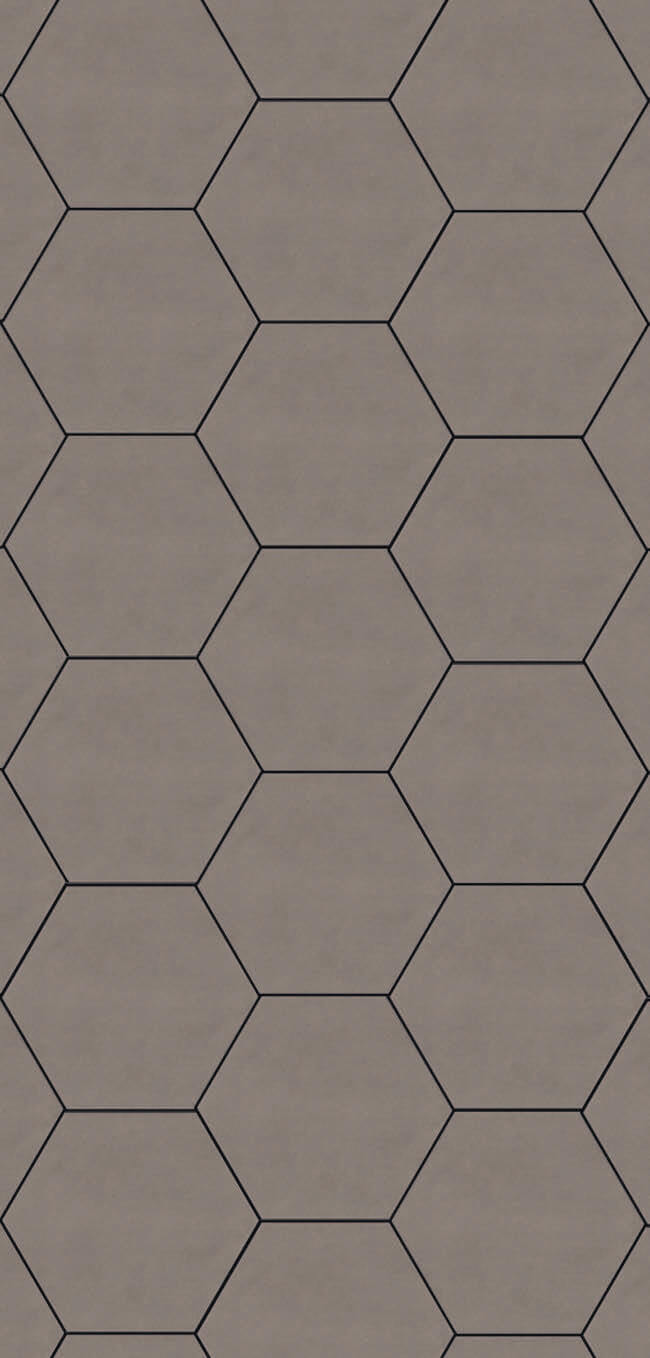 Керамическая Jet Mosaic Hex Loft Мозаика из керамогранита HX01 60х52 — фото 2