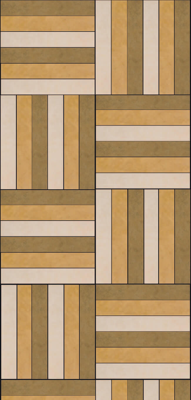 Керамическая Jet Mosaic Line Loft Мозаика из керамогранита LS03 60х9,5 — фото 2