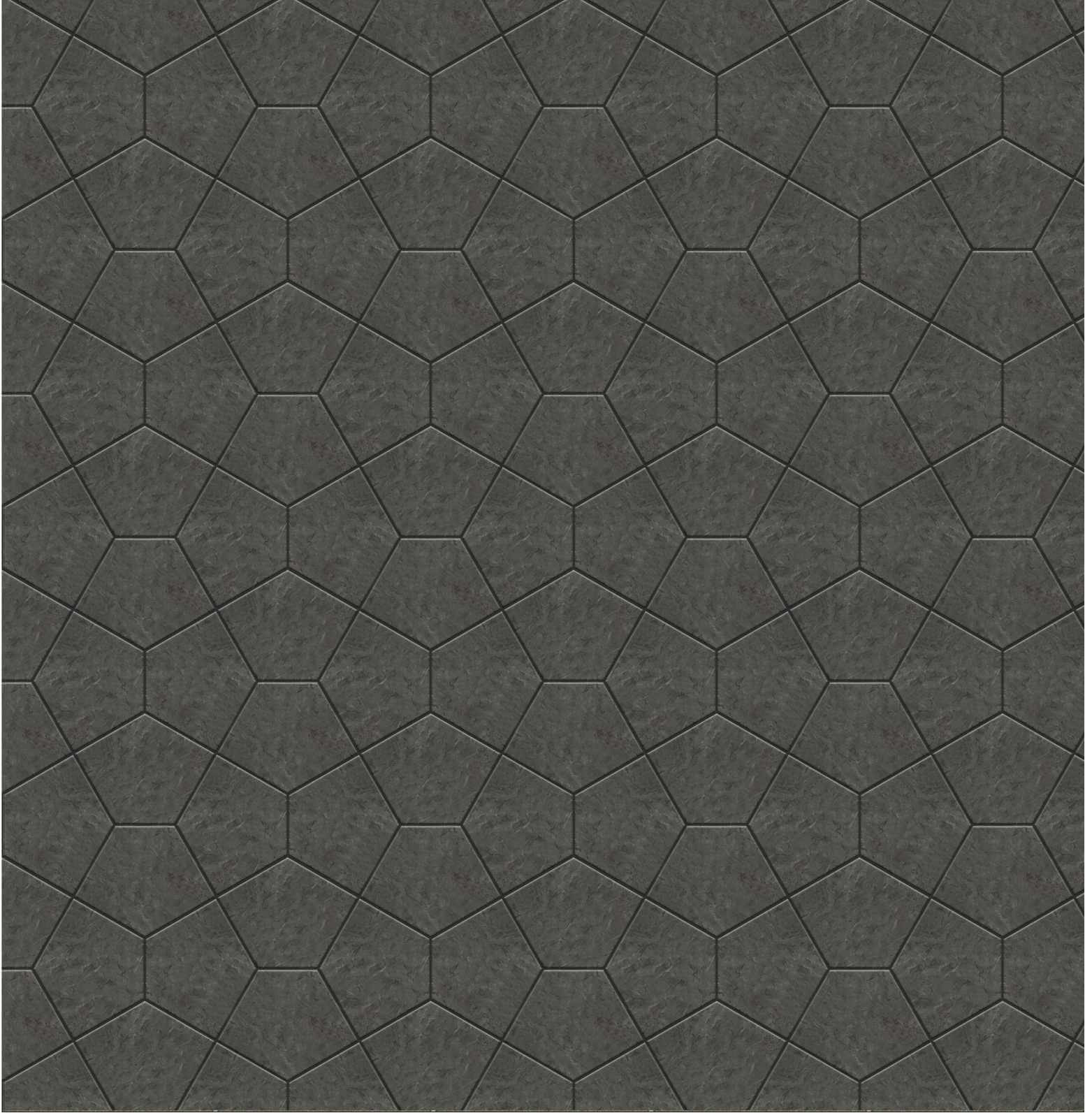 Керамическая Jet Mosaic Pentagon Floor Мозаика из керамогранита PEN-WM 67,4x53,2 — фото 2