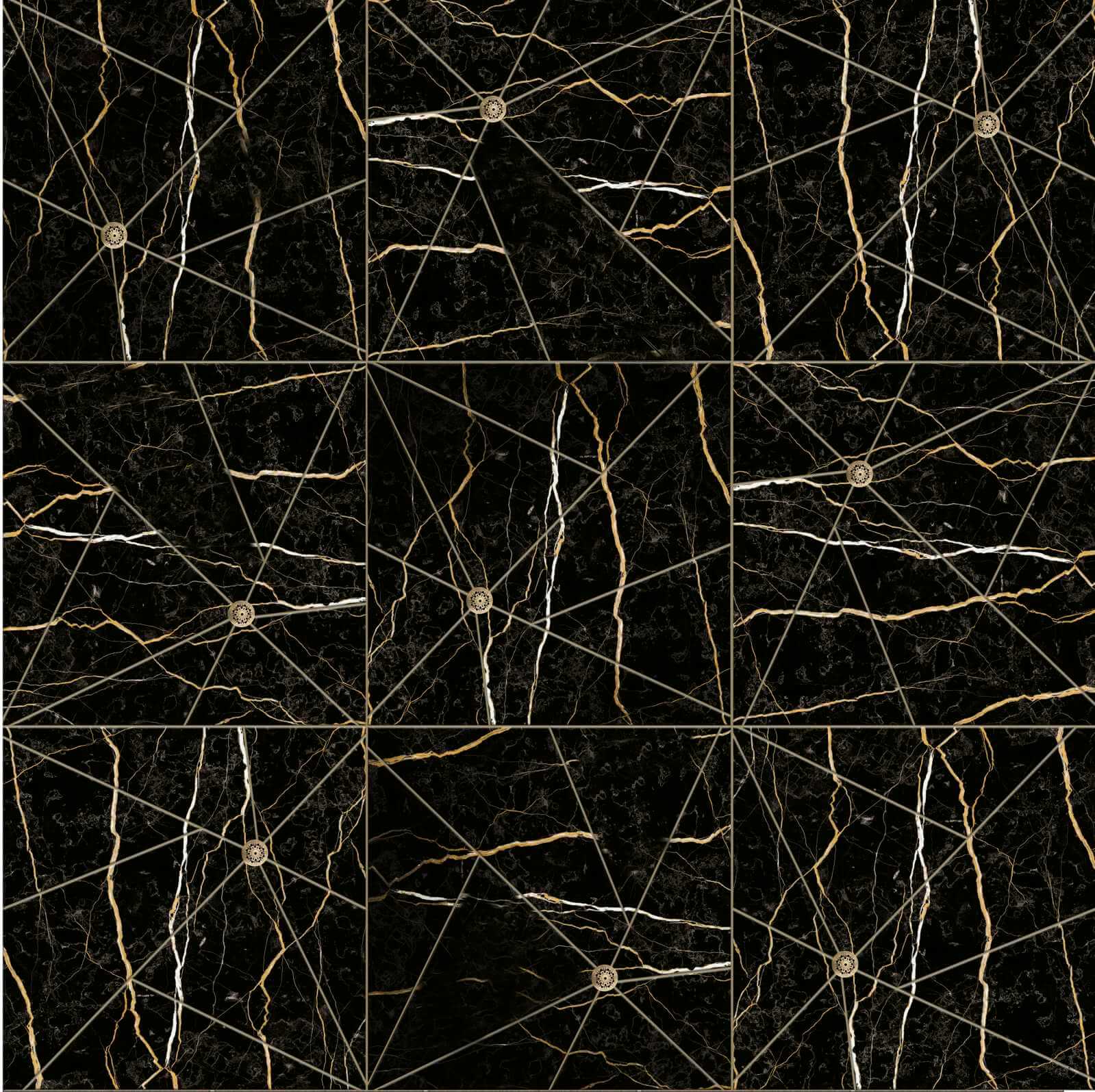 Керамическая Jet Mosaic Smash Мозаика из керамогранита SML-R 59x59 — фото 2
