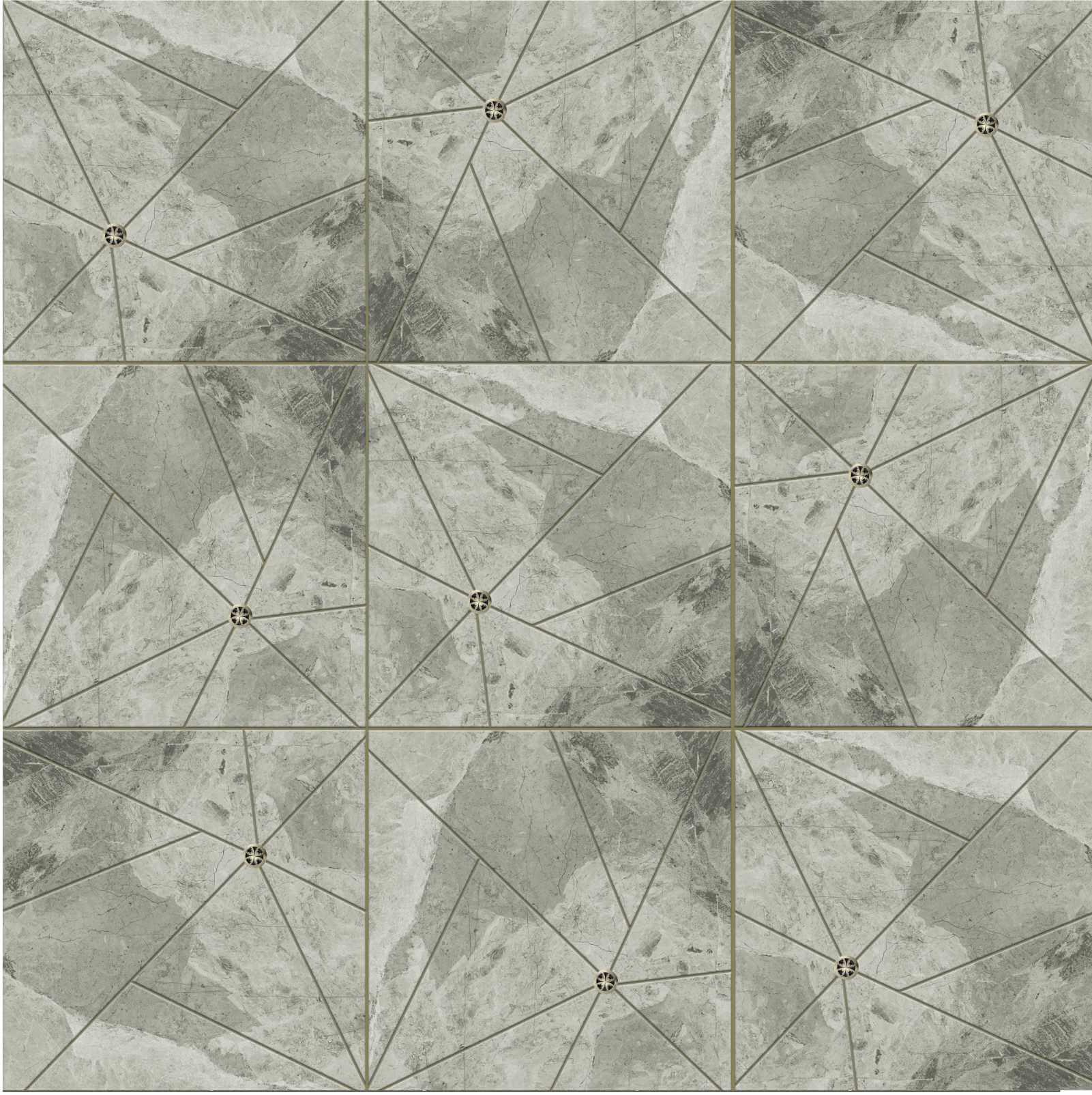 Керамическая Jet Mosaic Smash Мозаика из керамогранита SMSI-L 59x59 — фото 2