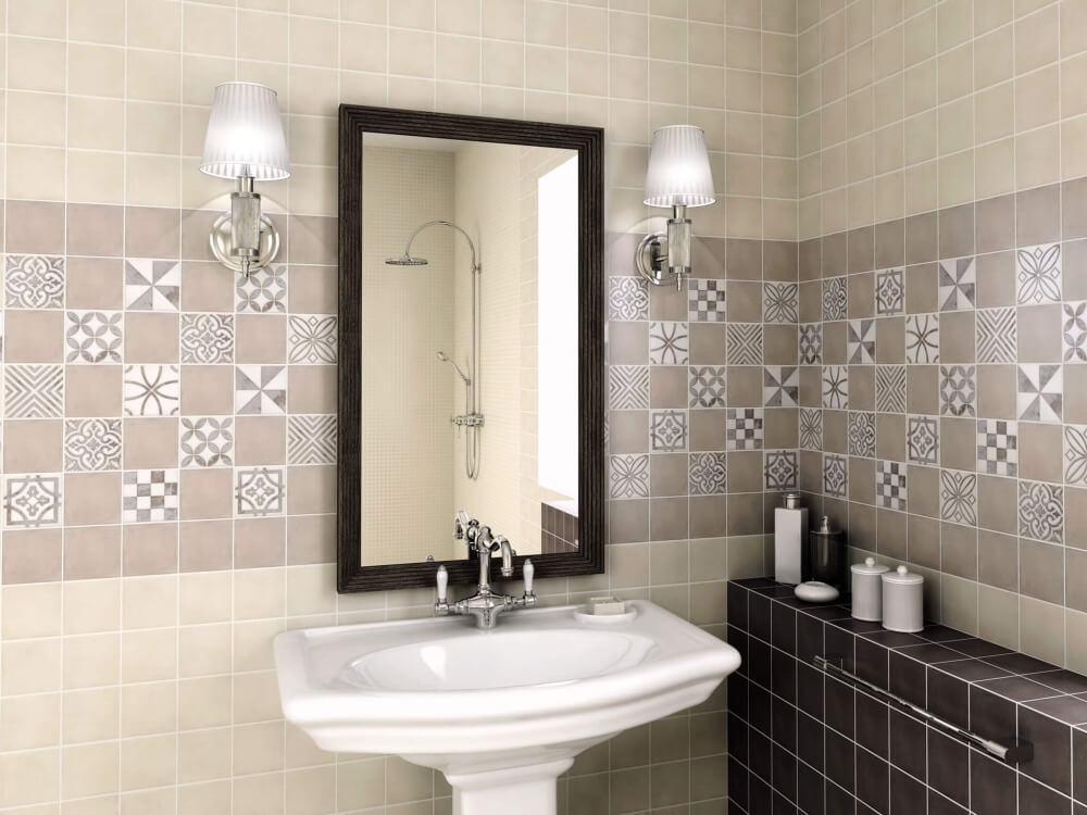 Фото в интерьере для ванной Керама Марацци Амальфи