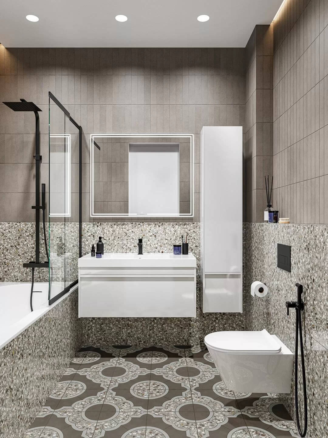 Фото в интерьере для ванной Керама Марацци Амстердам