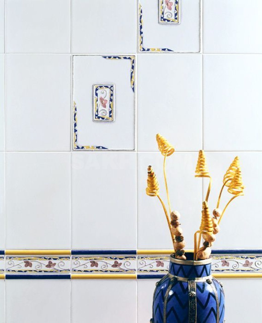 Настенная Керама Марацци Плитка Kerama Marazzi Белое Солнце  Белая блестящая 25х40 — фото 2