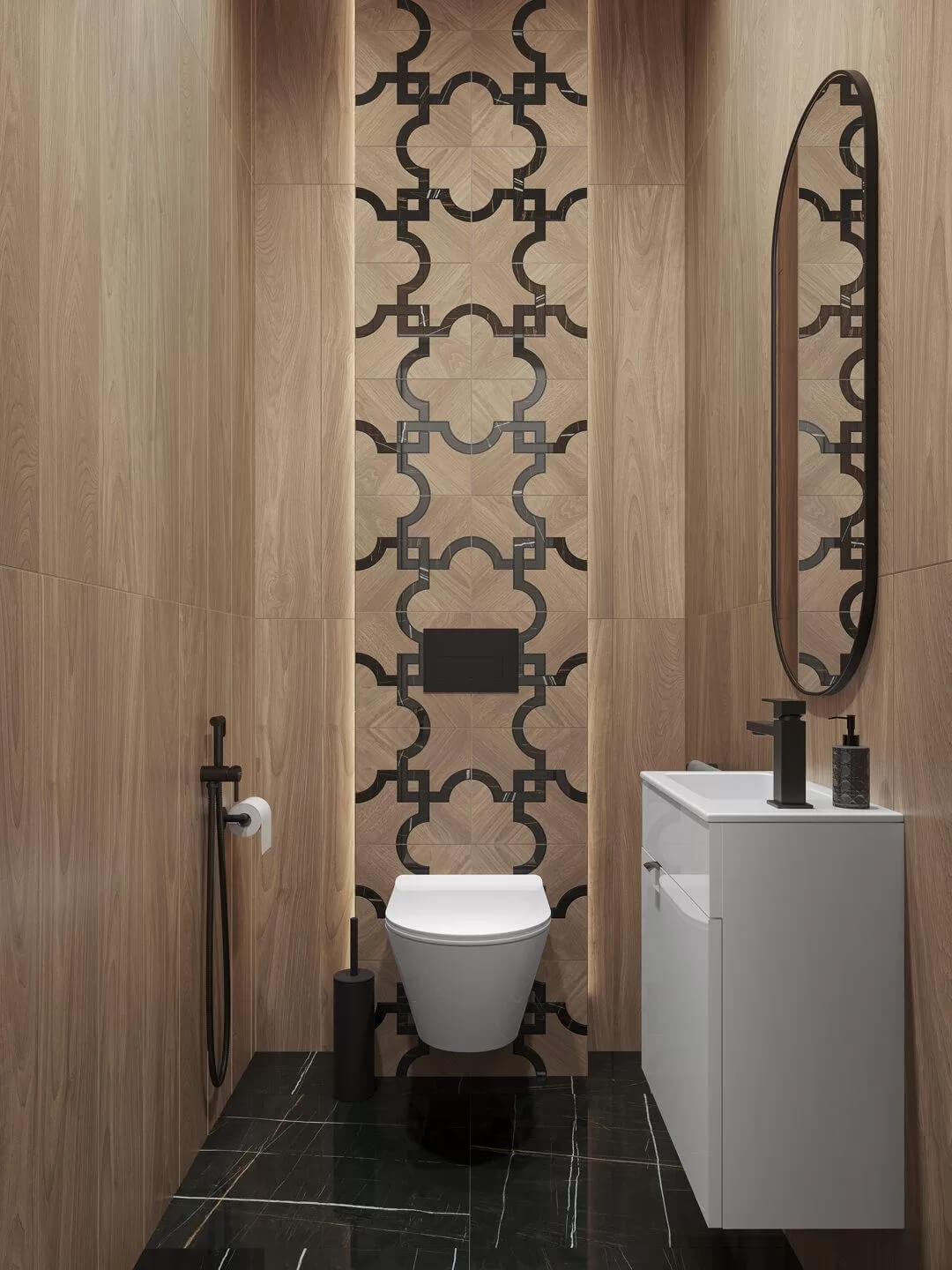 Фото в интерьере для туалета Керама Марацци Греппи