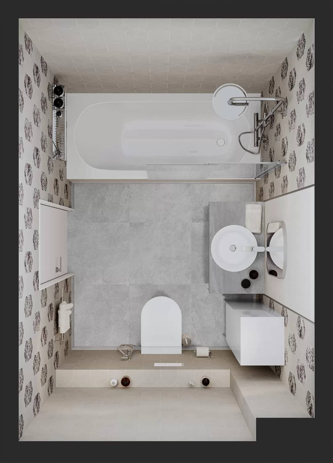 Фото в интерьере для ванной Керама Марацци Каламита