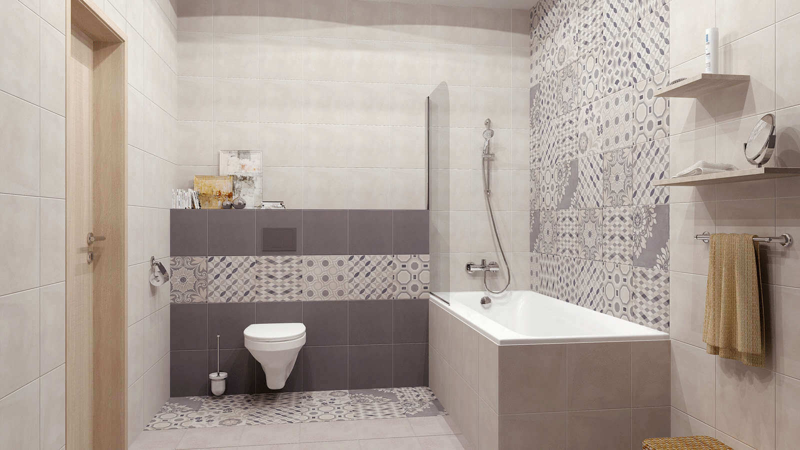 Фото в интерьере для ванной Керама Марацци Коллиано