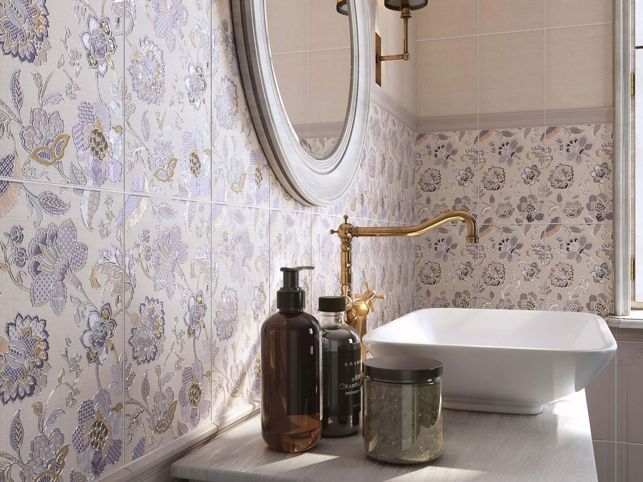 Фото в интерьере для ванной Керама Марацци Планте