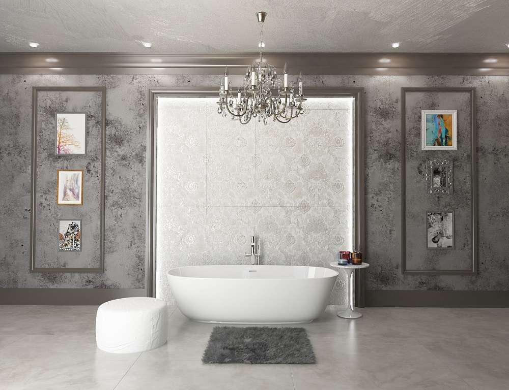 Фото в интерьере для ванной Керлайф Palazzo 120x60