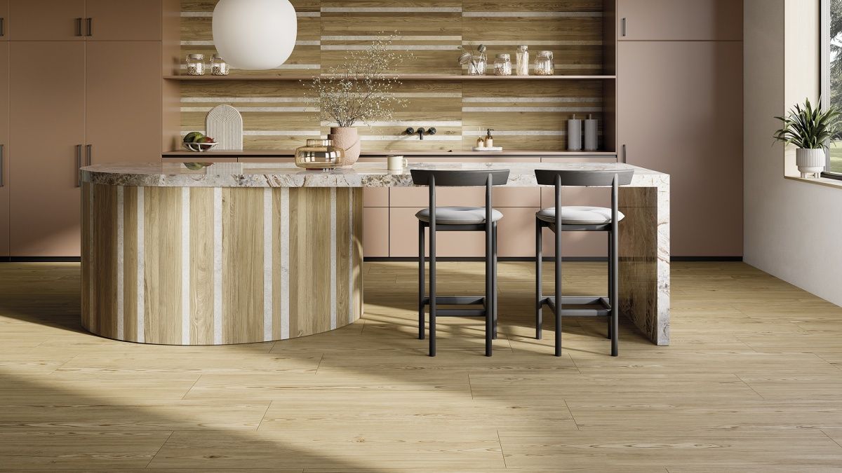 Фото в интерьере для кухни La Fabbrica Honey Wood