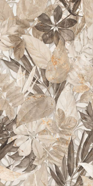 Матовый La Fenice Genesis Decoro Flora Warm Rett 60х120 — фото 2