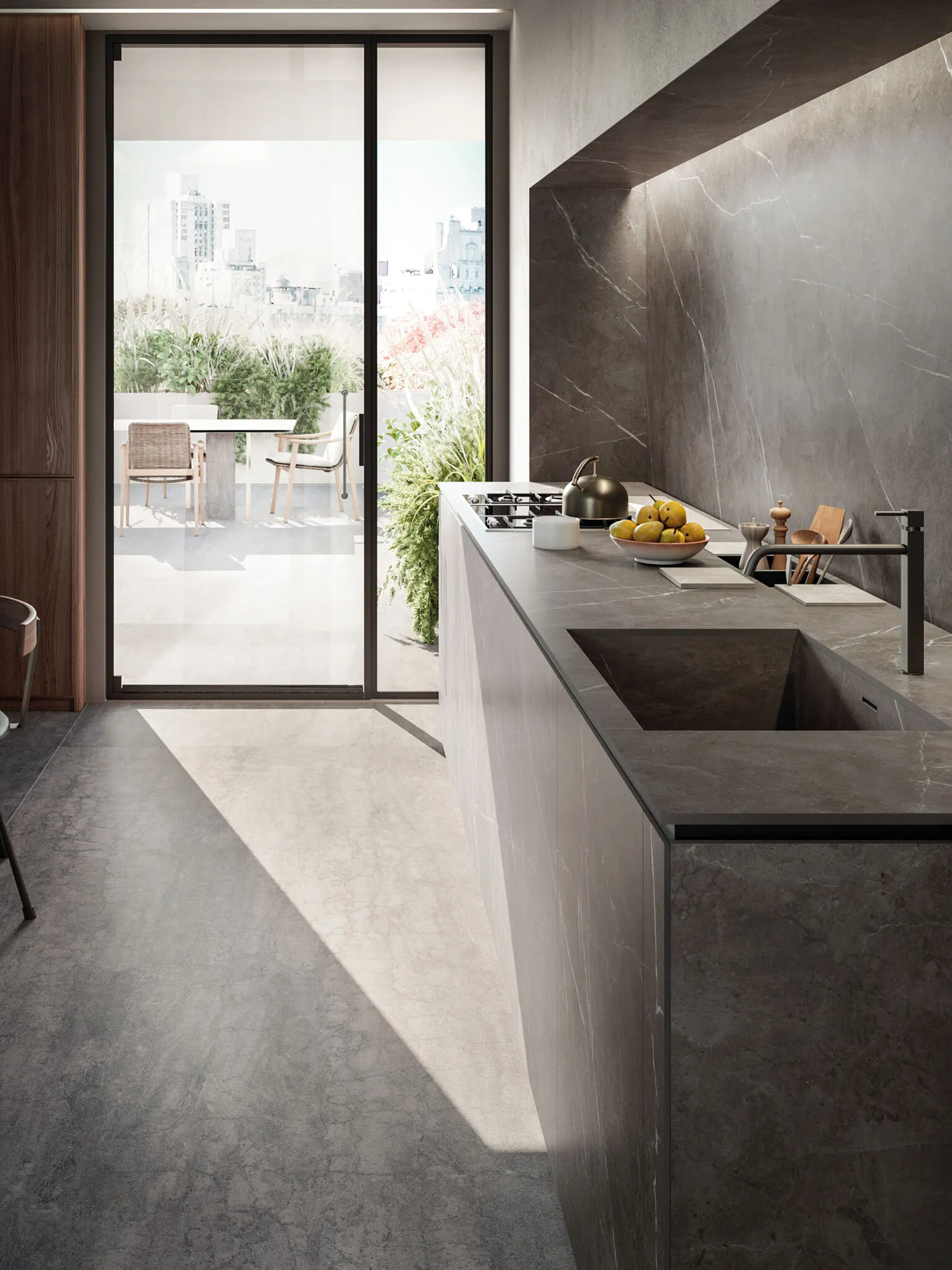 Фото в интерьере Laminam I Naturali