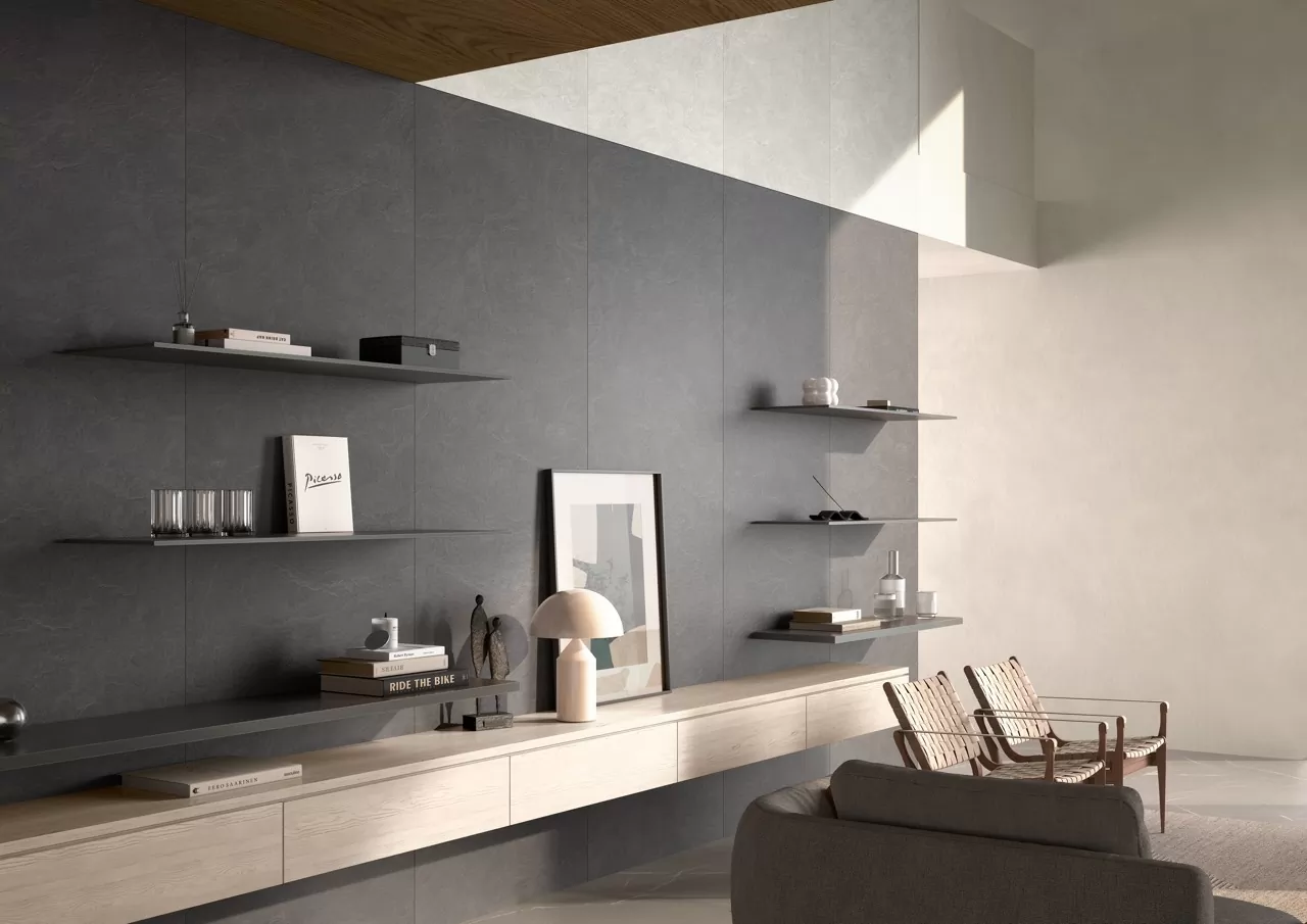 Фото в интерьере Laminam SLate