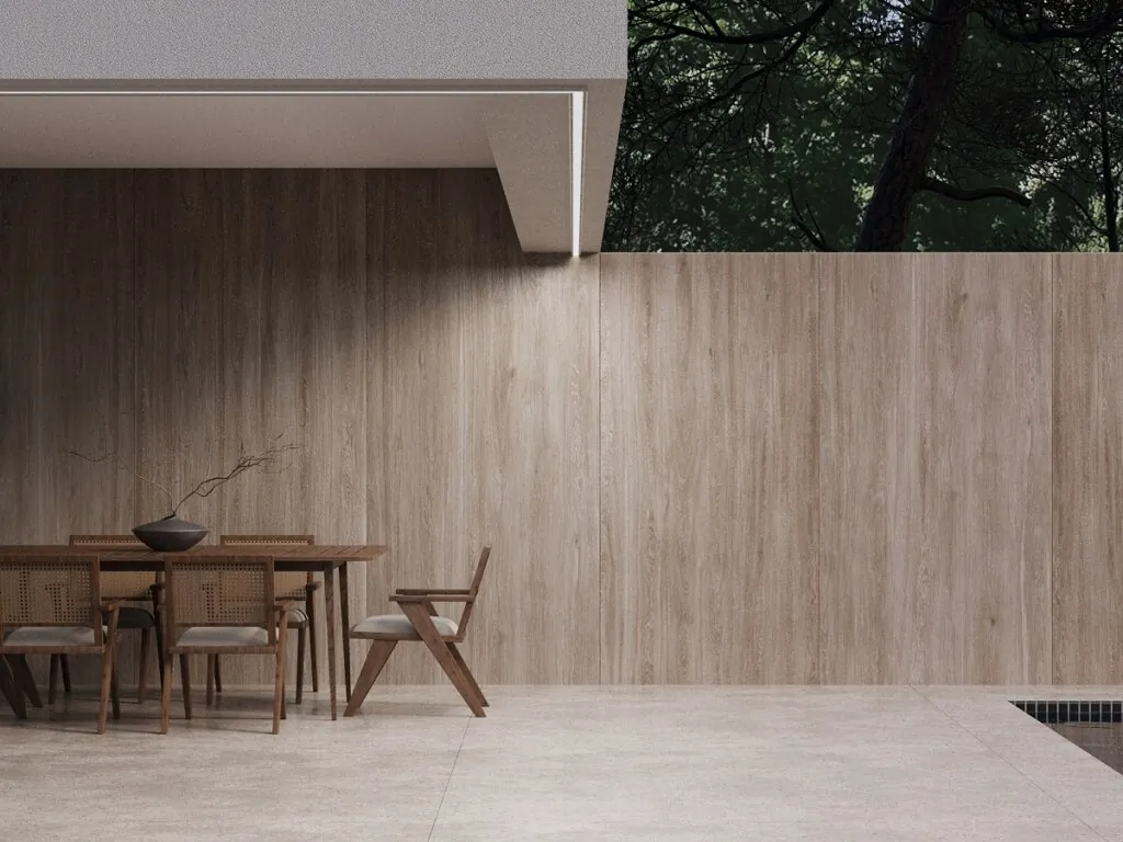 Фото в интерьере Laminam Zen Wood