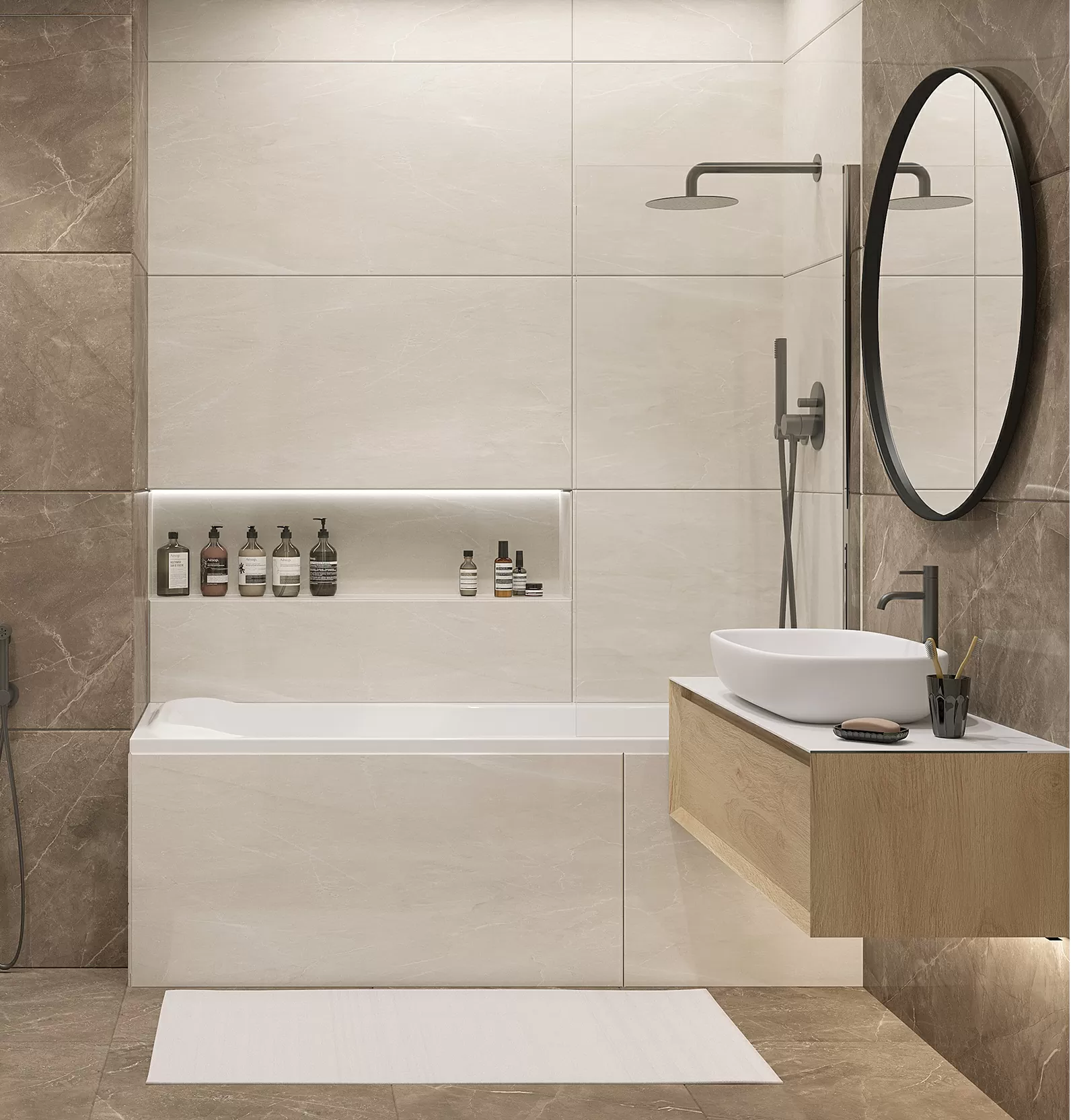 Фото в интерьере Laparet Elegant Armani Choco