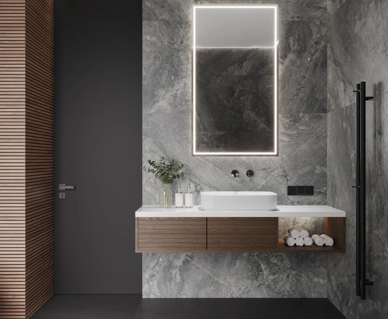 Фото в интерьере Laparet Materica Grey