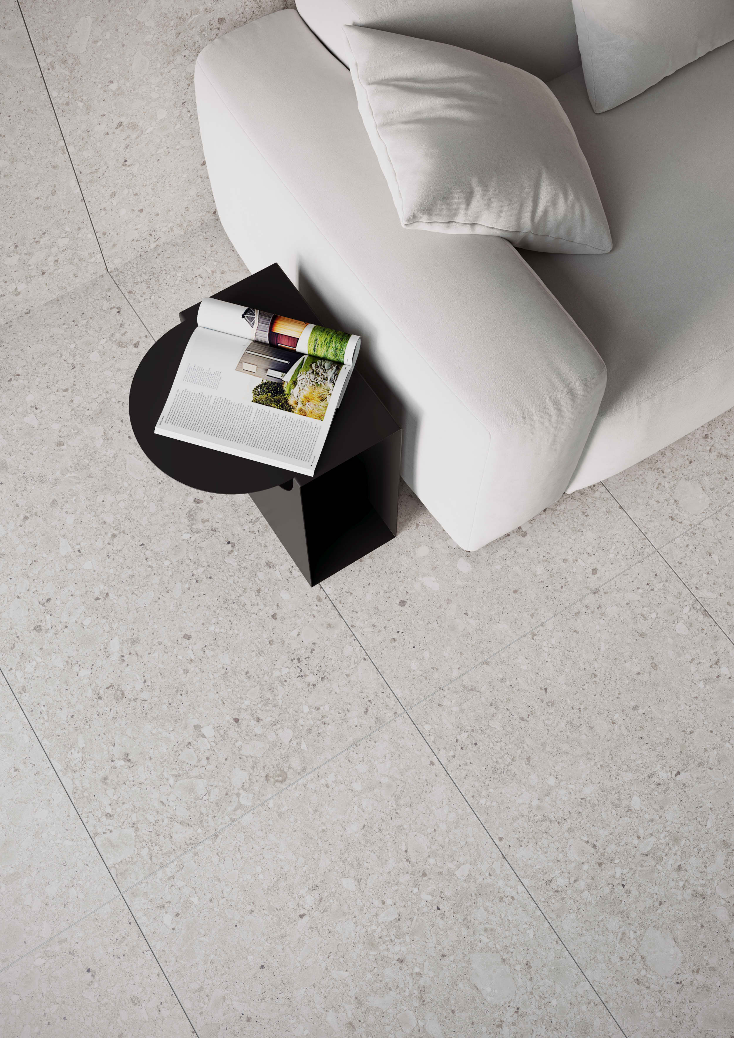 Фото в интерьере LB-Ceramics Иней
