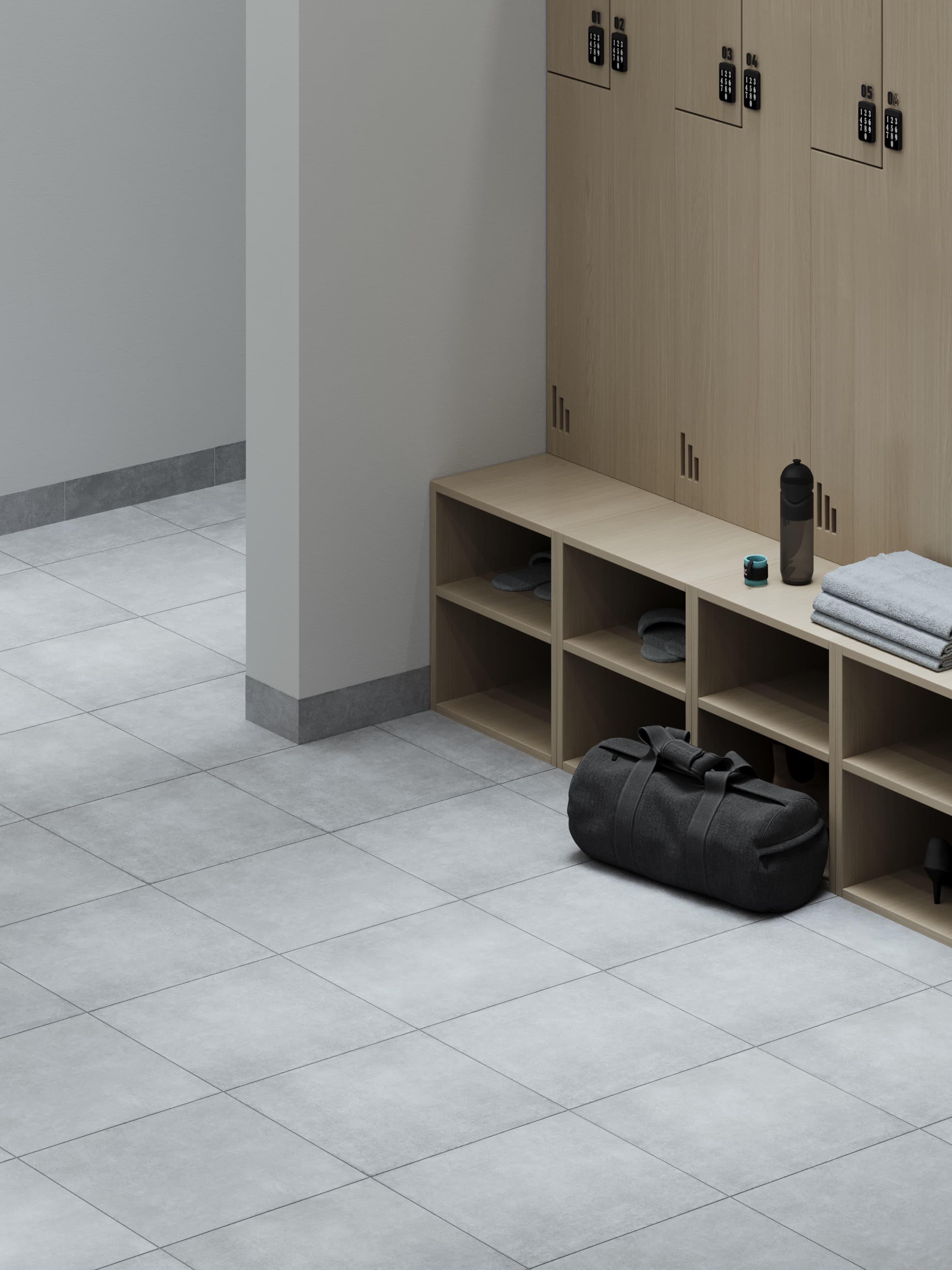 Фото в интерьере LB-Ceramics Основа Техно