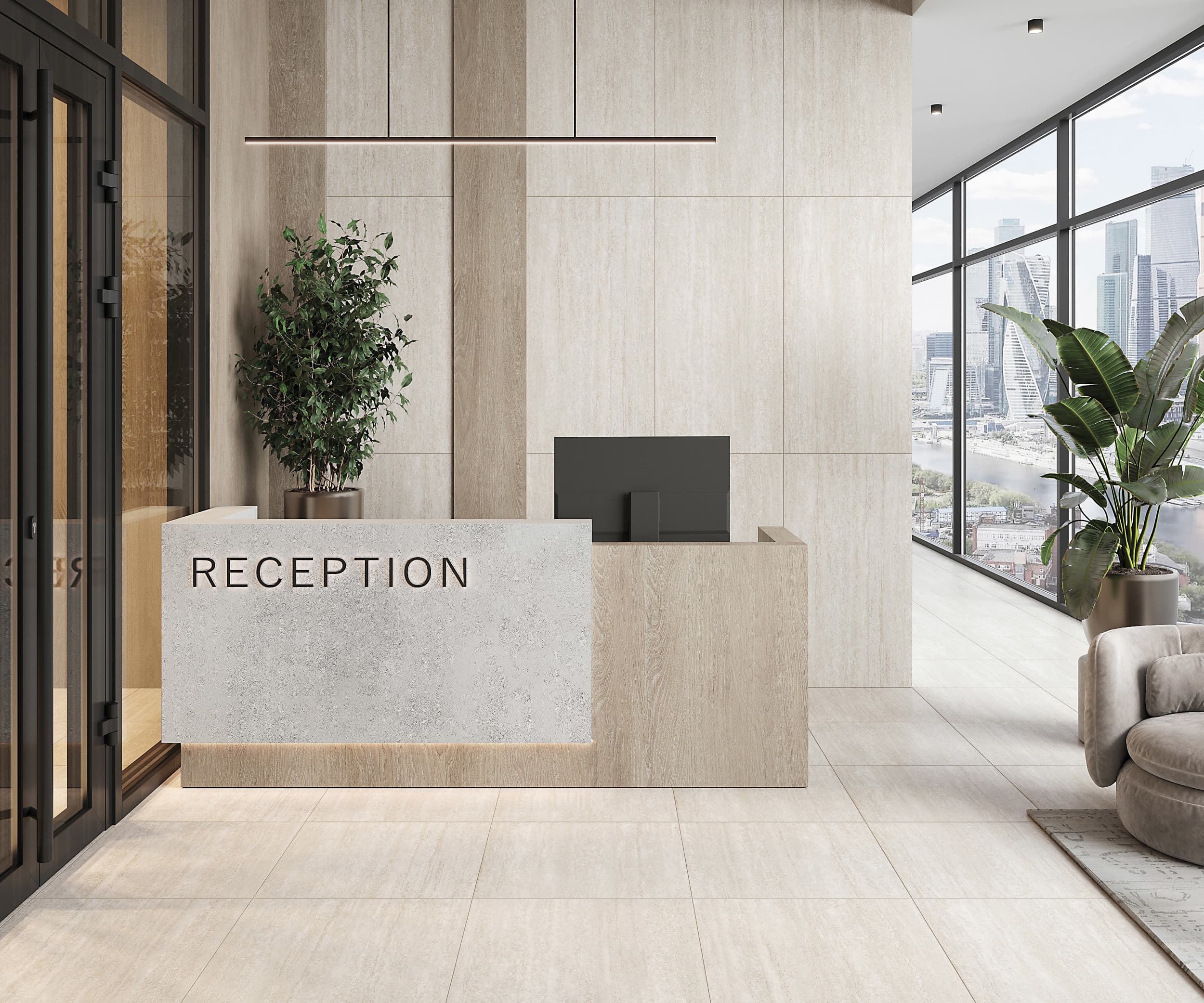 Фото в интерьере LB-Ceramics Оттепель Техно
