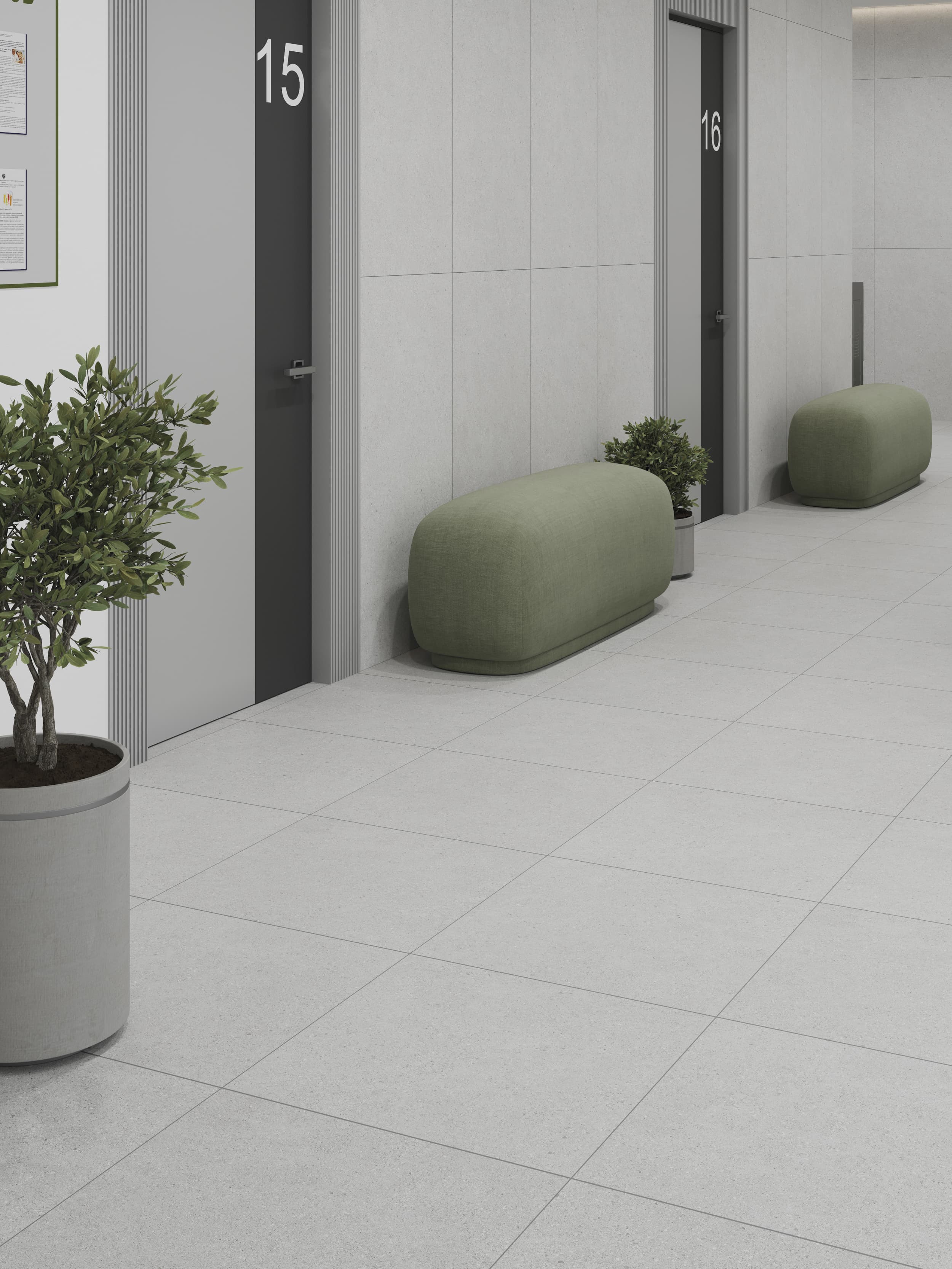 Фото в интерьере LB-Ceramics Оттепель Техно
