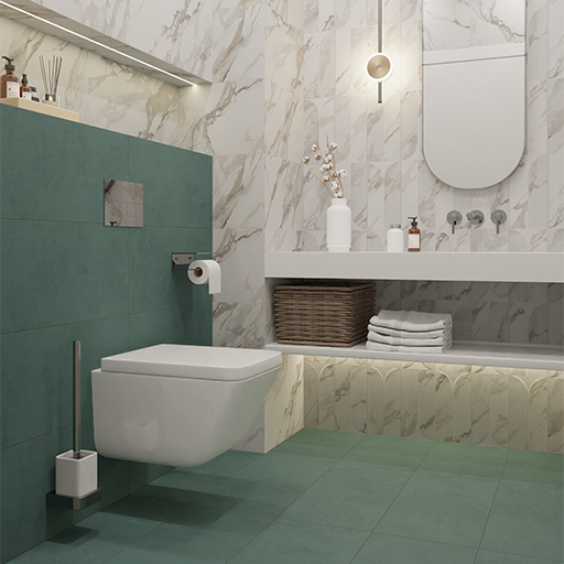Фото в интерьере LB-Ceramics Рерих