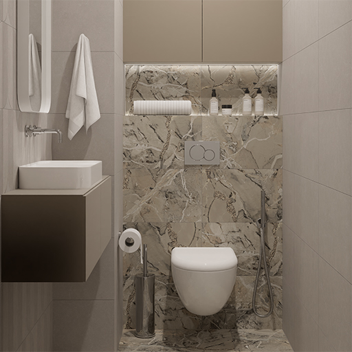 Фото в интерьере LB-Ceramics Шварц