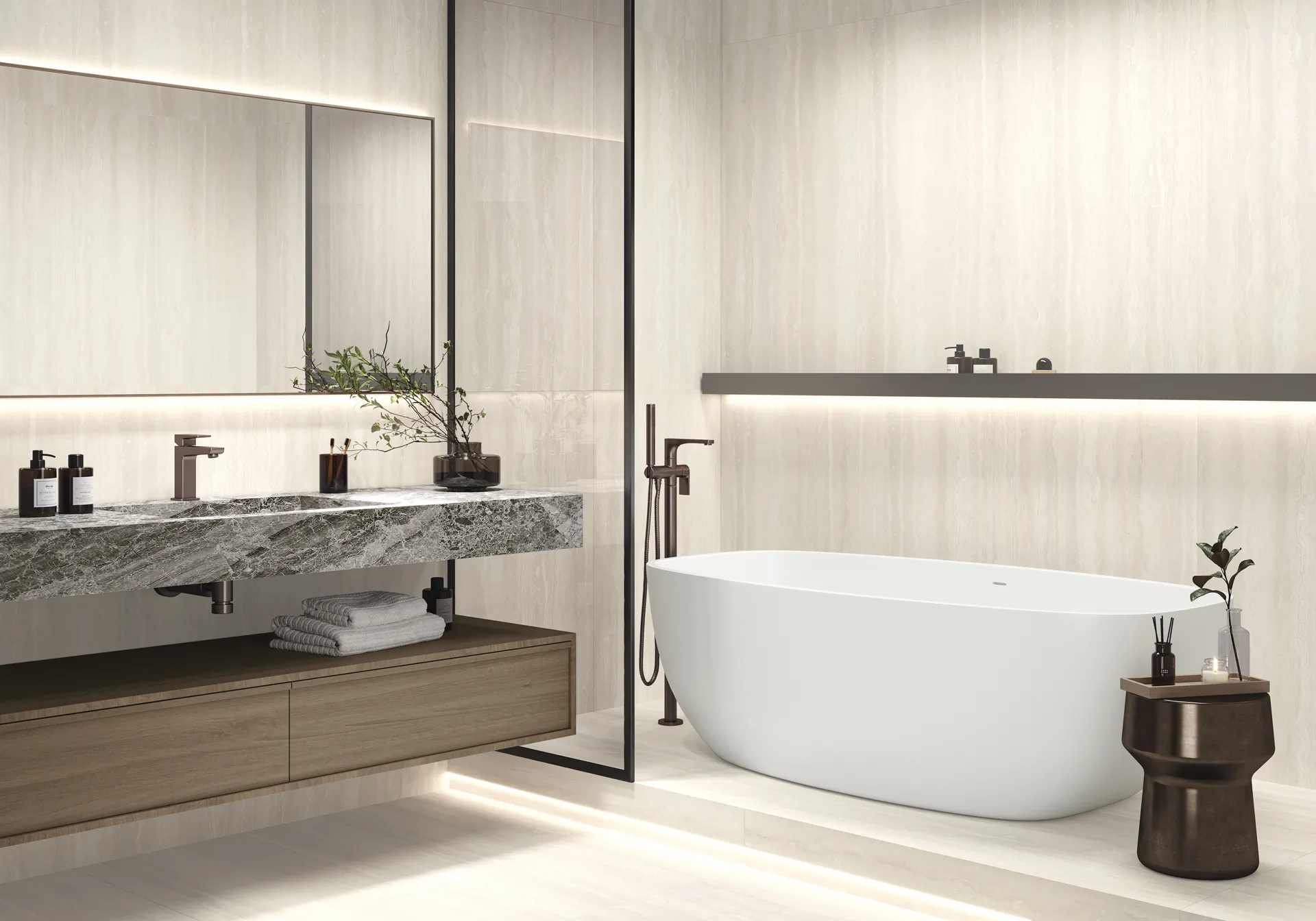 Интерьер LCM Travertine World