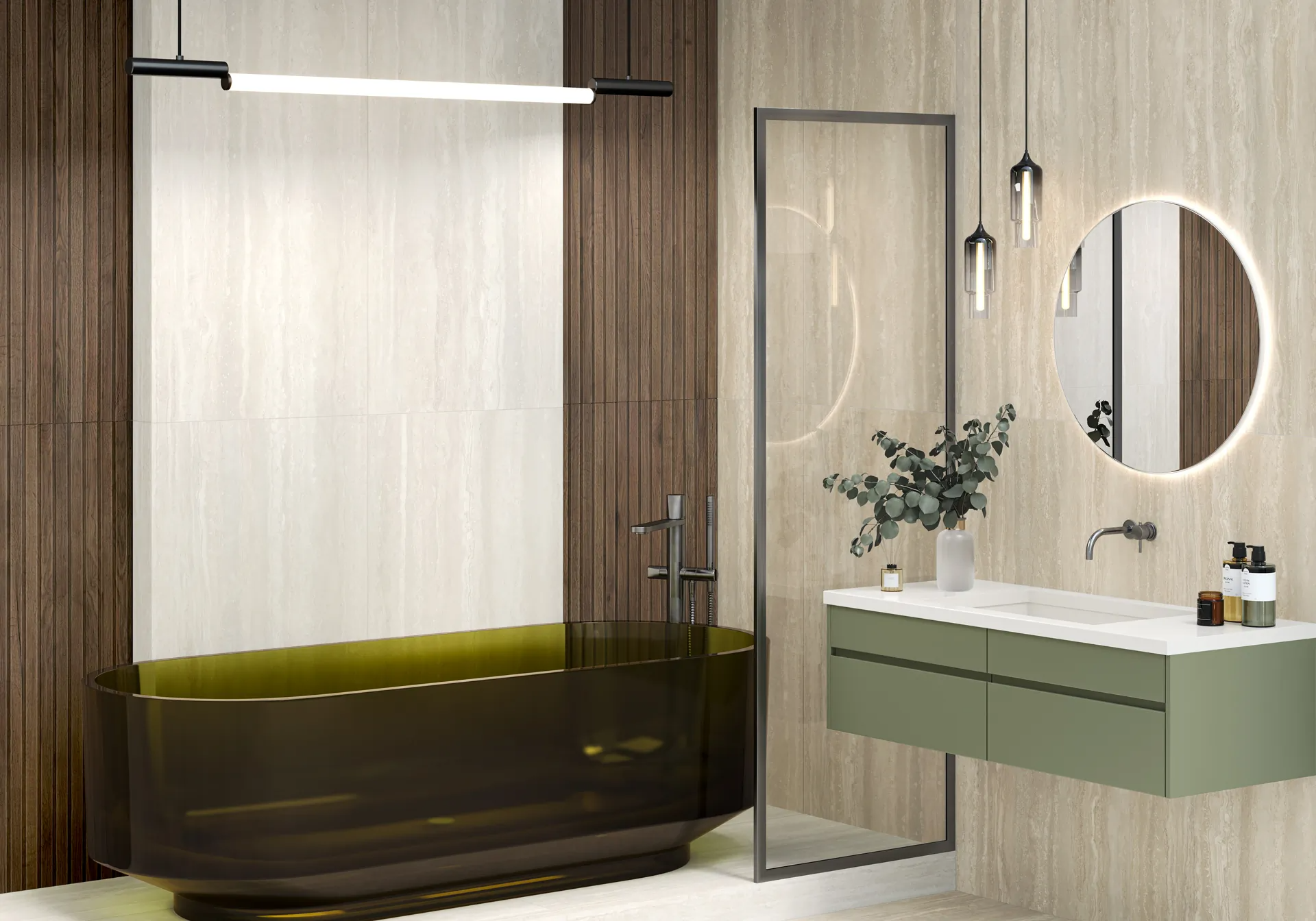 Интерьер LCM Travertine World