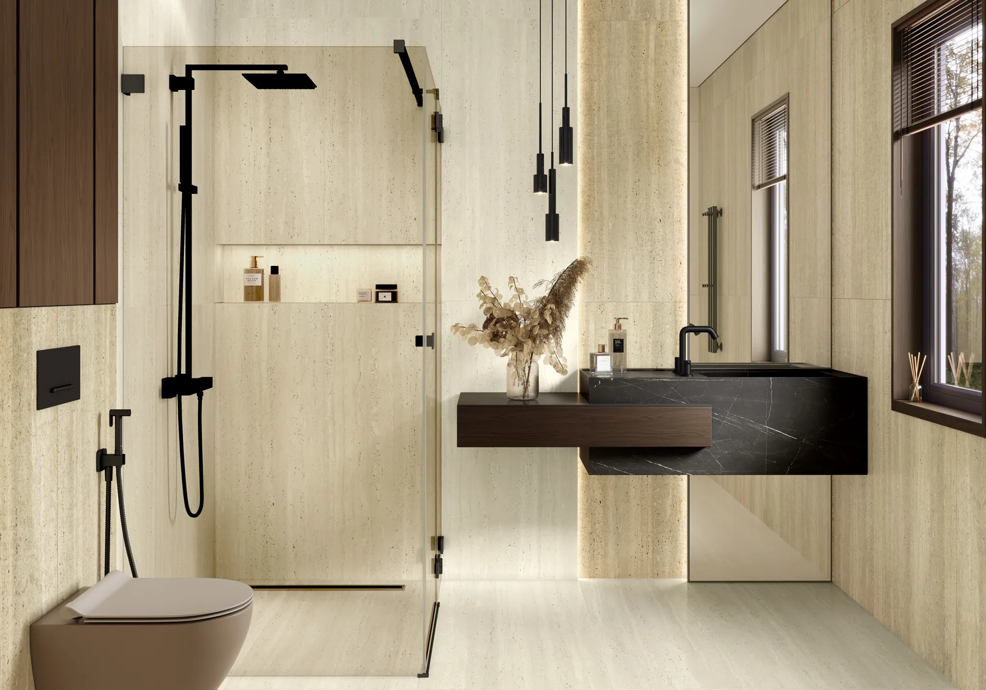 Интерьер LCM Travertine World