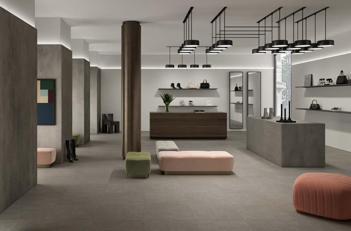 Фото в интерьере Lea Slimtech Concreto