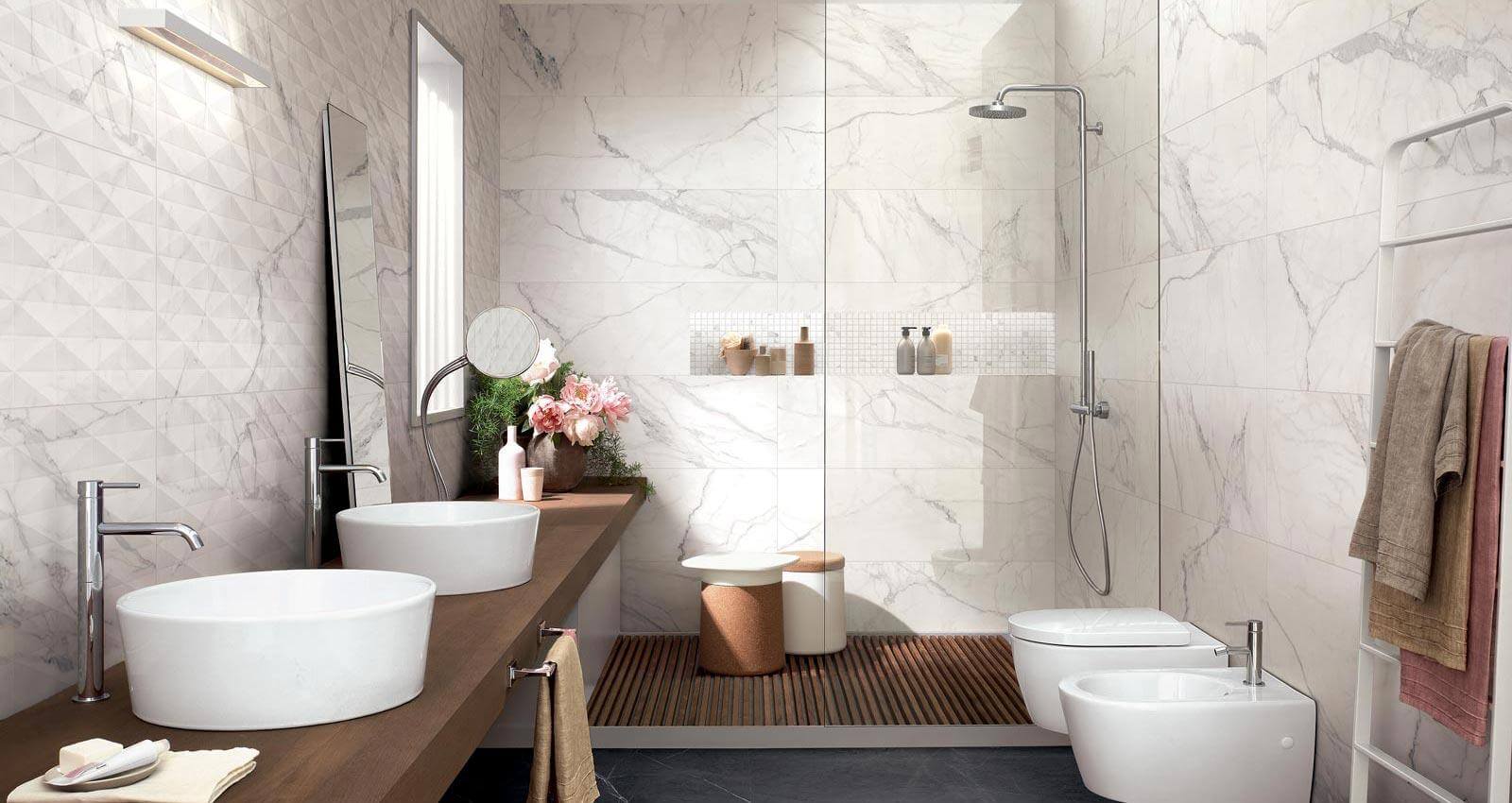 Фото в интерьере Marazzi Italy Allmarble Wall