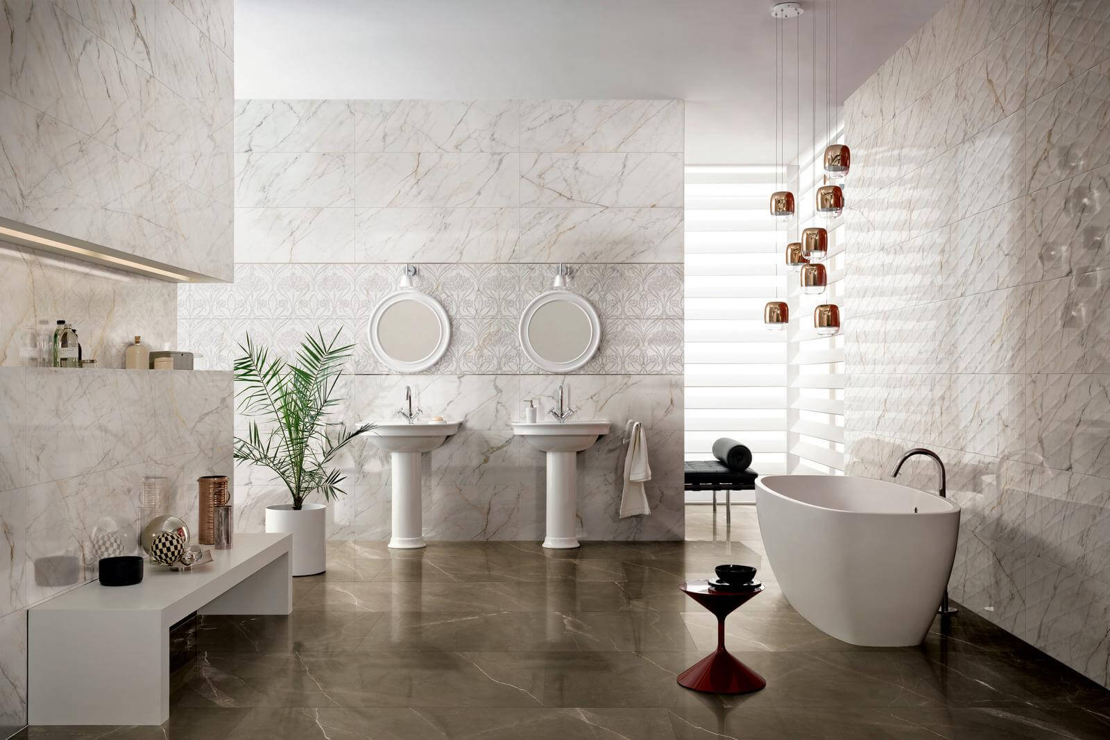 Фото в интерьере Marazzi Italy Allmarble Wall