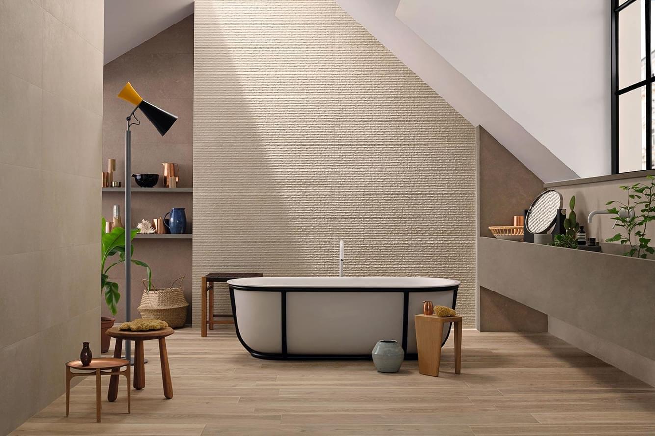 Фото в интерьере для ванной Marazzi Italy Stone Art