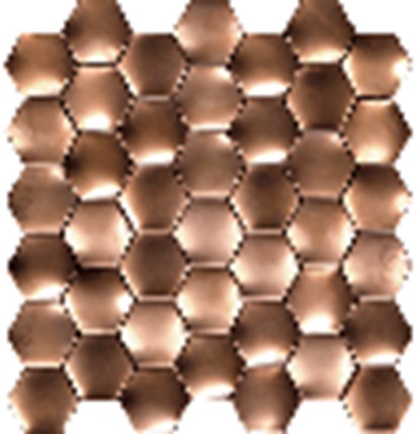 Керамическая Marble Mosaic Мозаика Aluminium Hexagon Web Cooper 29,2х29,5