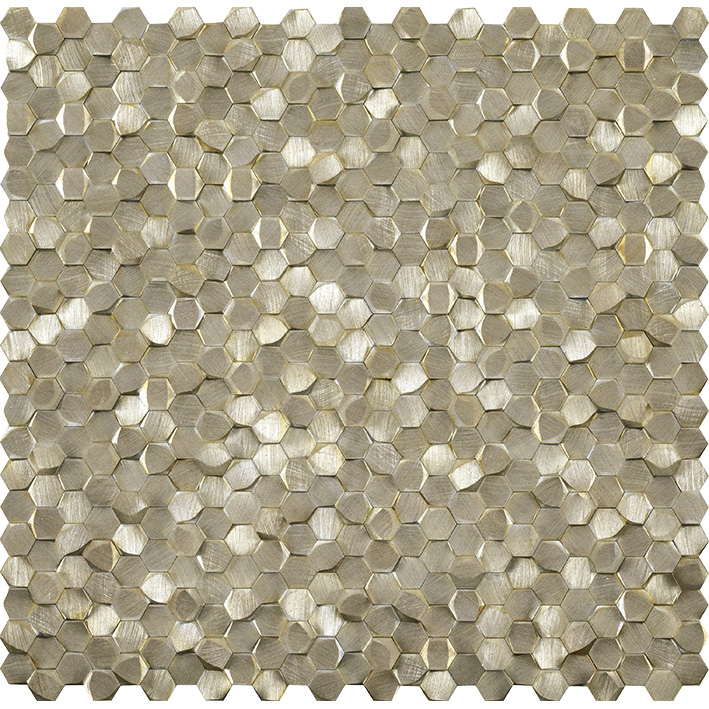 Керамическая Marble Mosaic Мозаика Mosaic Aluminium 8х15