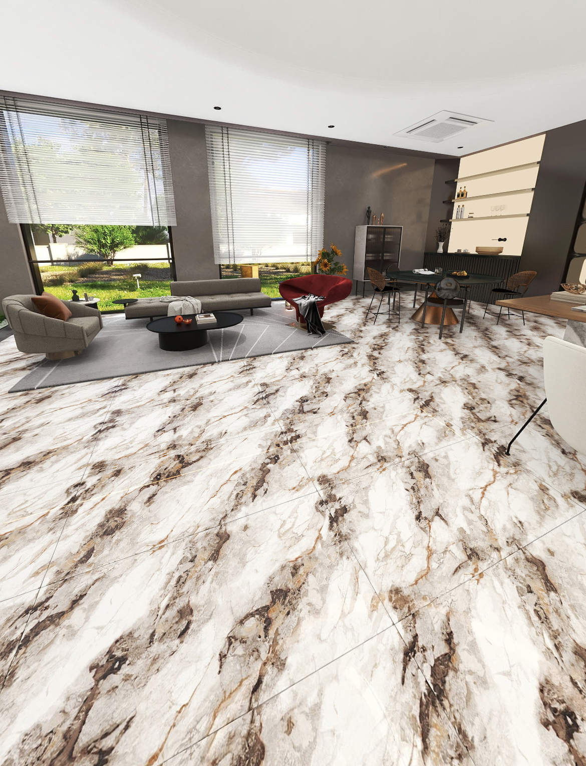 Фото в интерьере для кухни Marble Mosaic Bendigo