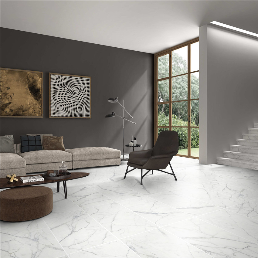 Фото в интерьере для гостиной Marble Mosaic Calacatta Superior