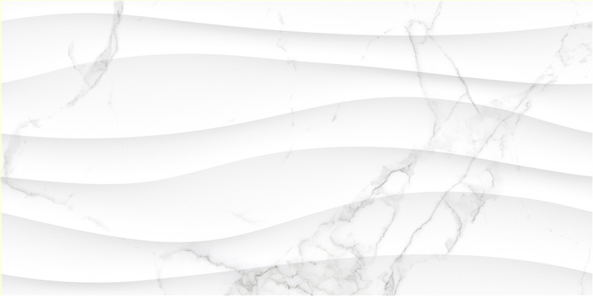 Полированный Marble Mosaic Керамогранит Calacatta Wave 60х120