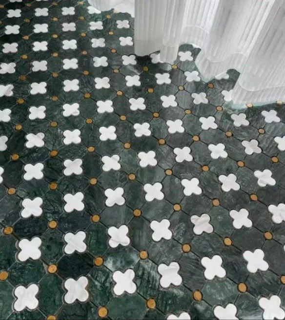 Керамическая Marble Mosaic Мозаика Carpet Series Queen Pol 31х31