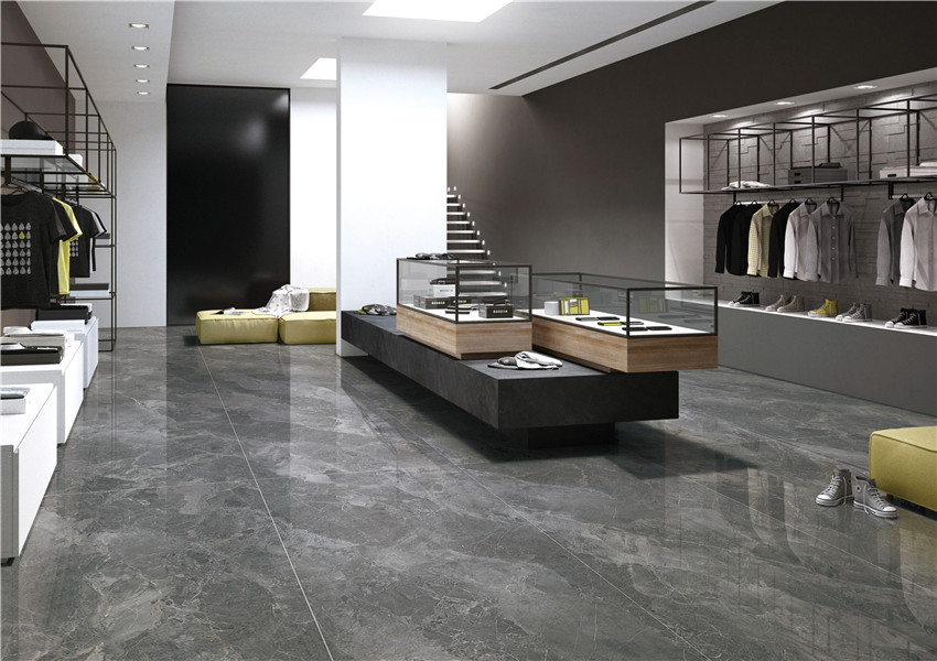 Фото в интерьере для магазина Marble Mosaic Cosmo Grey