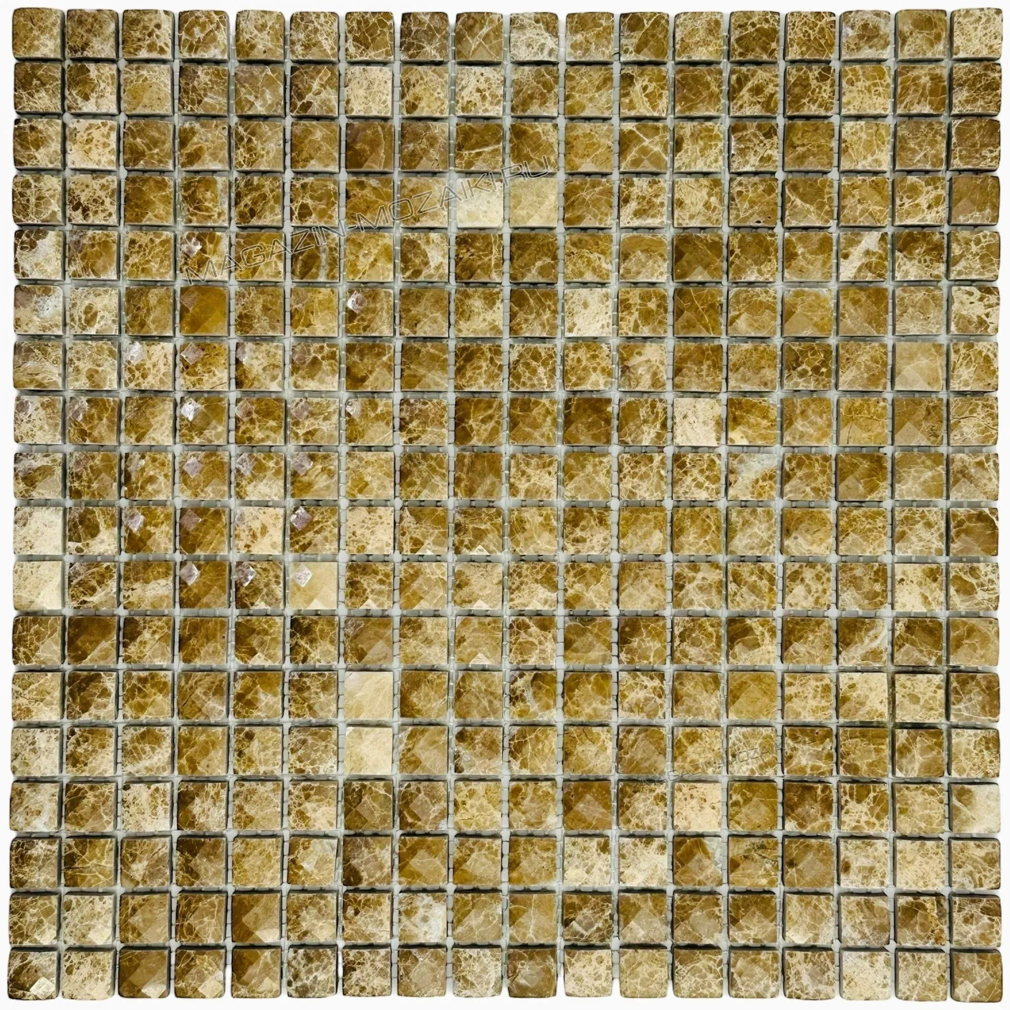 Керамическая Marble Mosaic Мозаика Diamond Emperador Light Pol 30,5х30,5