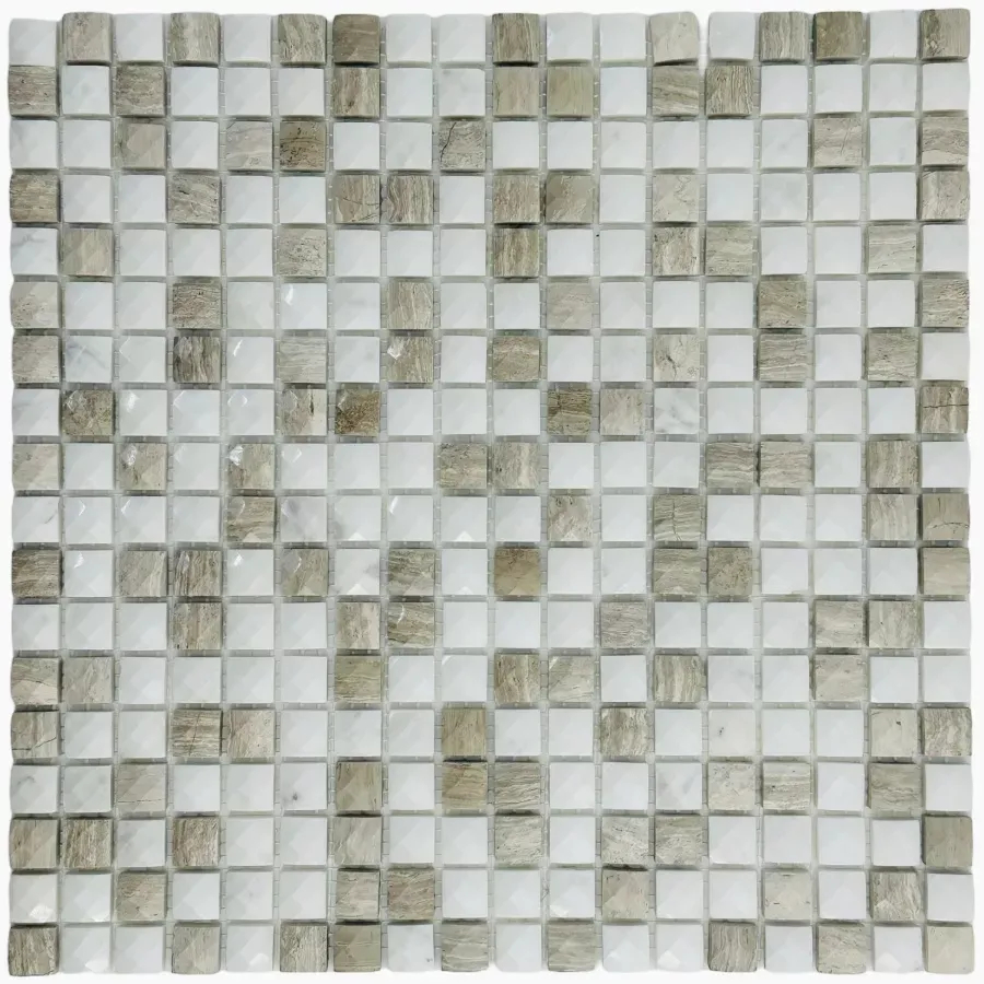 Керамическая Marble Mosaic Мозаика Diamond Mix Stone 2 Pol 30,5х30,5
